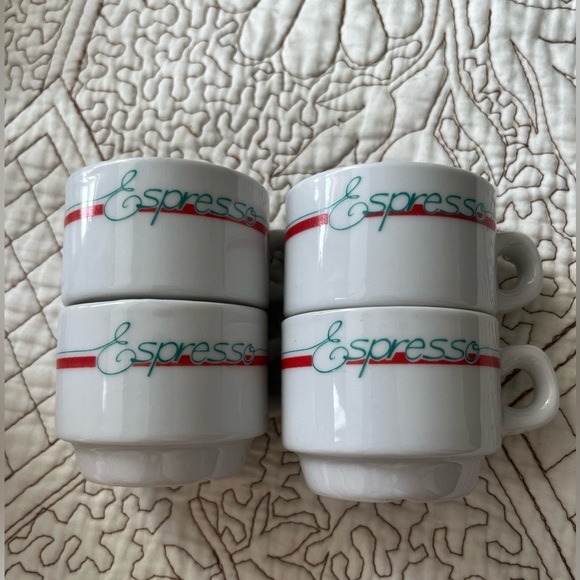 Danesco Espresso set of porcelain espresso cup and saucer - Picture 6 of 12